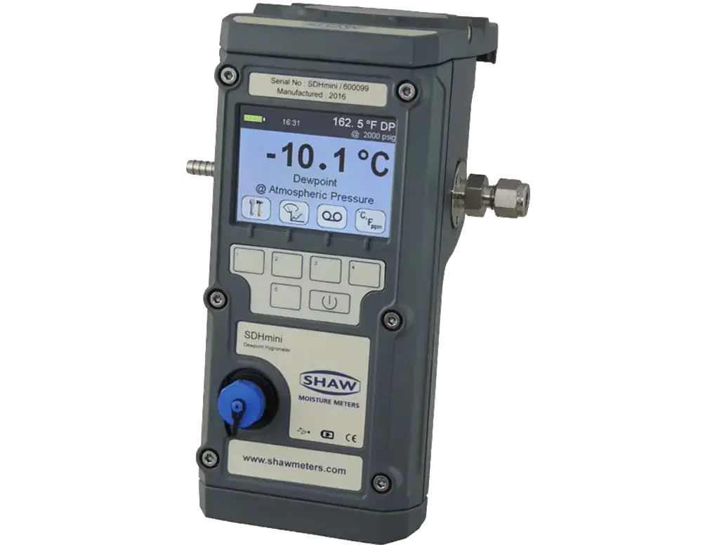 Portable Dew Point Meter and Data Logger