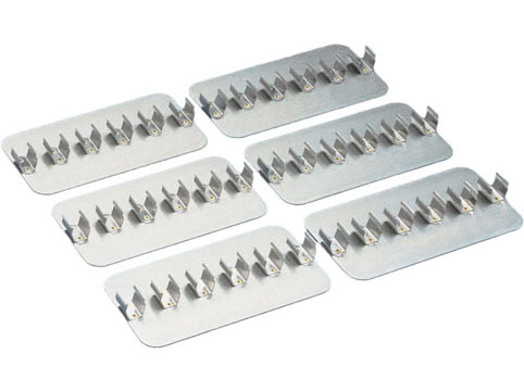 6 Clip Plates for 6 each 15-17mm tubes