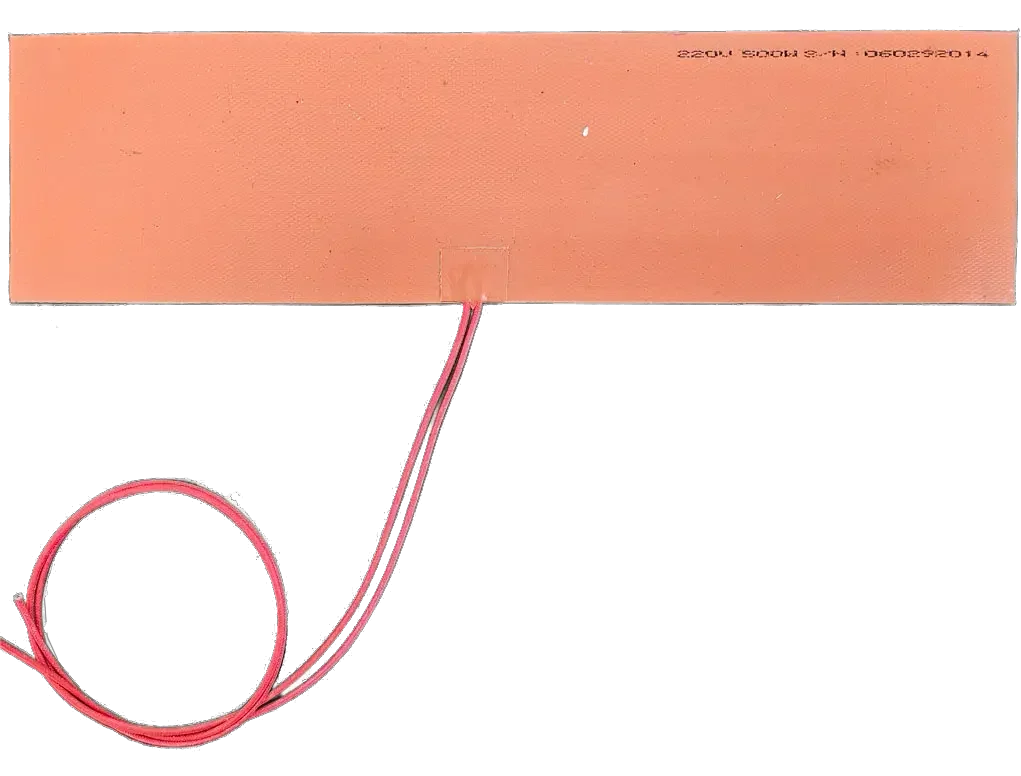 Silicone flexible heating element 37*10 cm up to 80 Celsius