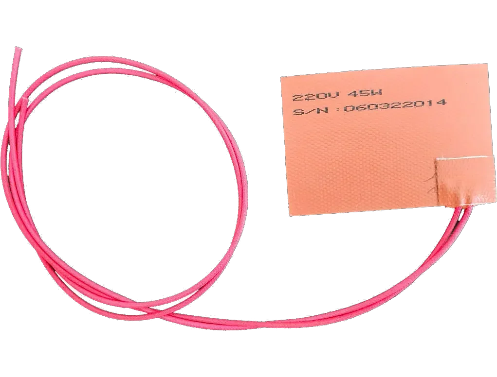 Silicone Flexible Heating Element 6x8.5 Cm Up to 80 Celsius