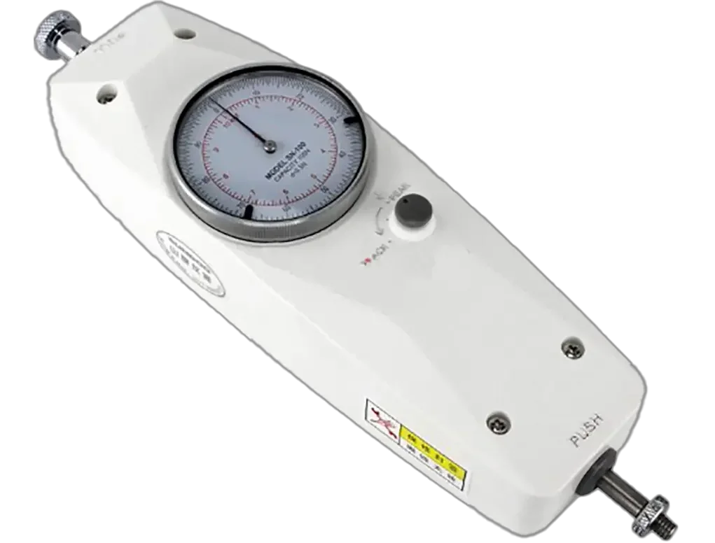 Analogue pull/push force gauge 100 Newton