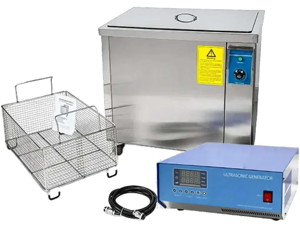 40 litre ultrasonic bath+heater basket and cover 3