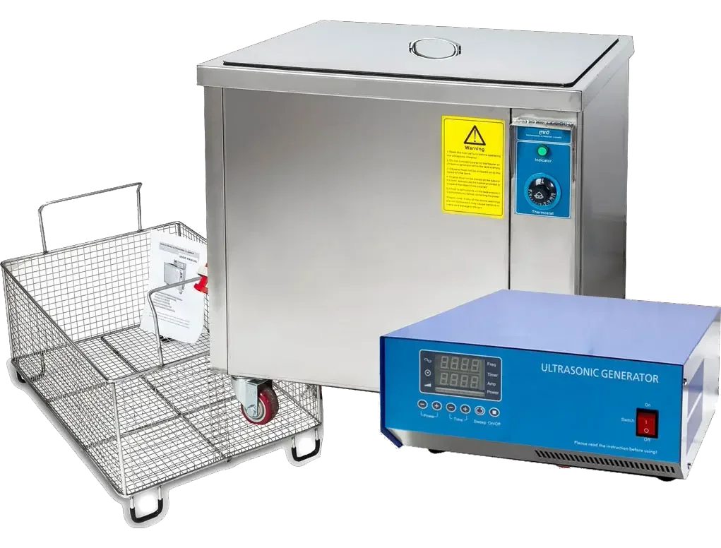 65 litre ultrasonic bath+heater basket and cover 3