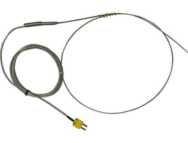 T/C K length-1000mm,diameter 1.5mm+cable 2meter