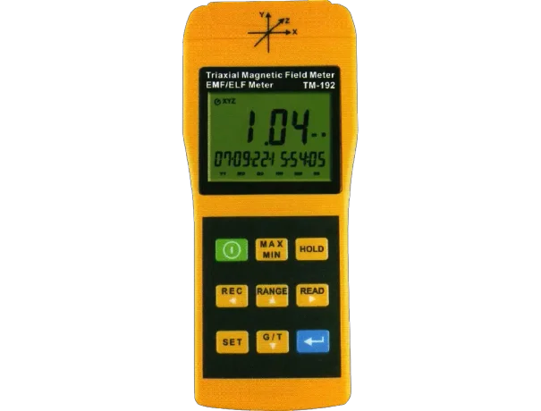 3 Axis magnetic field meter